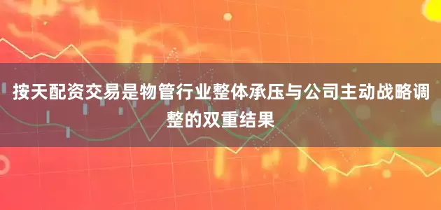 按天配资交易是物管行业整体承压与公司主动战略调整的双重结果